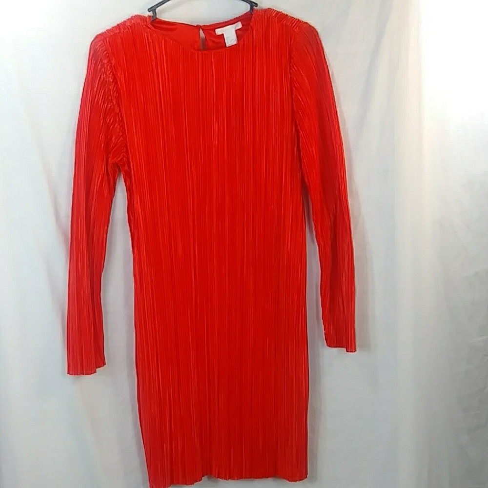 Retro Red Shift Dress